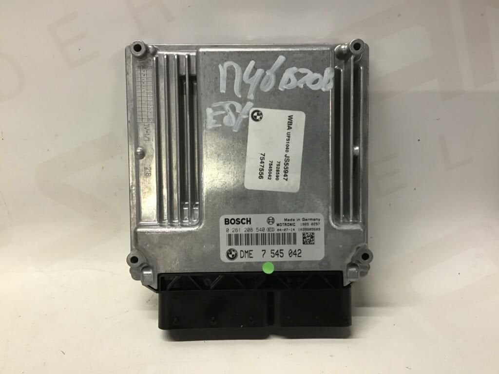 Computer motormanagement N46 BMW 1-serie E87 120i DME7545042, Gebruikt, -, -, Ophalen of Verzenden