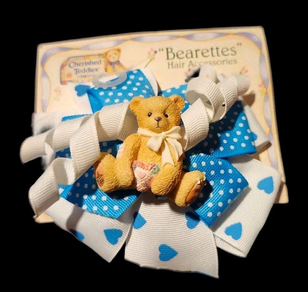 Cherished Teddies Bearettes Haarclip, Ophalen of Verzenden, Nieuw, Beeldje, Cherished Teddies