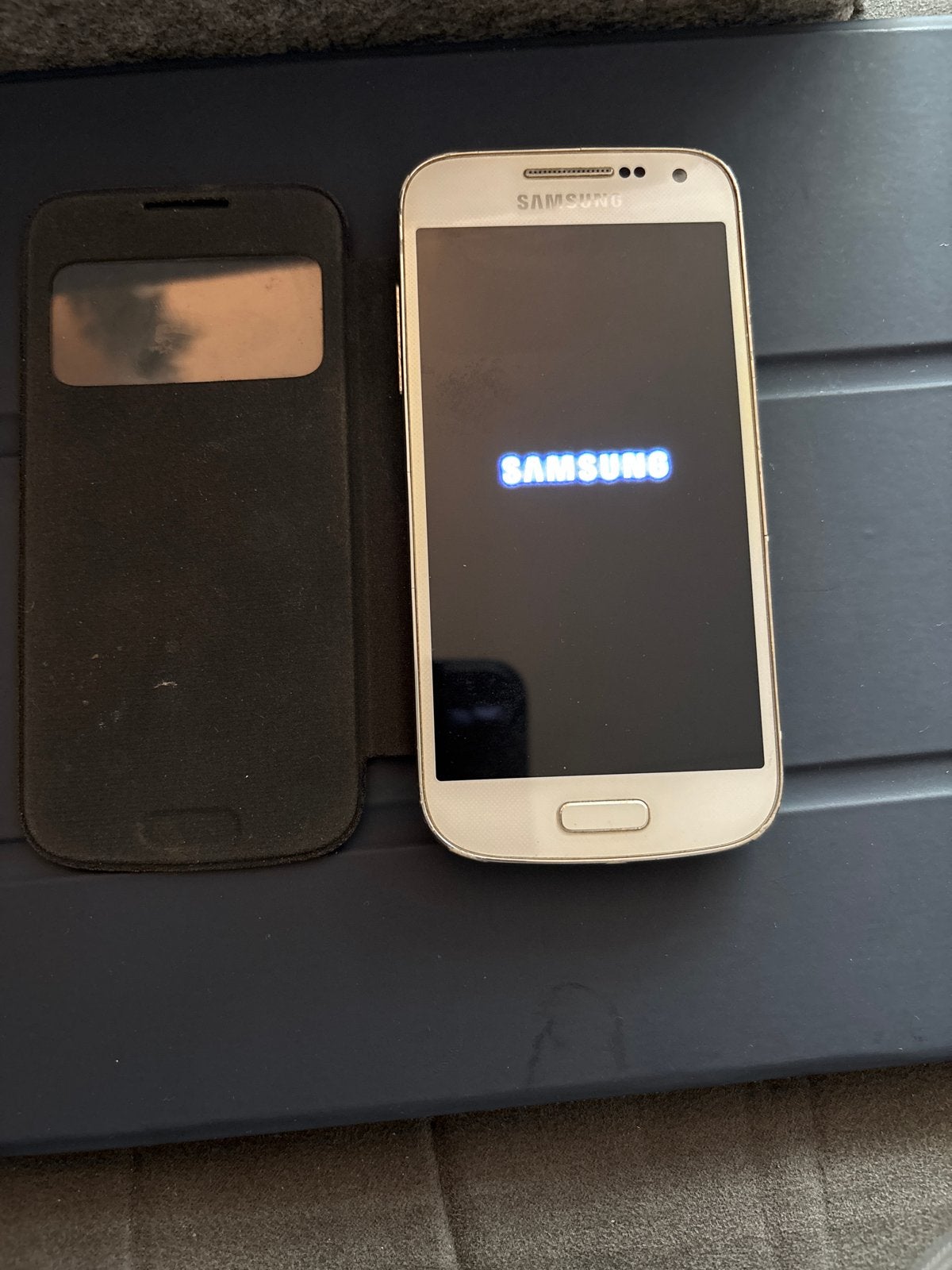 Samsung Galaxy S4 Mini - Wit met hoesje, Gebruikt, Overige modellen, Wit, Touchscreen