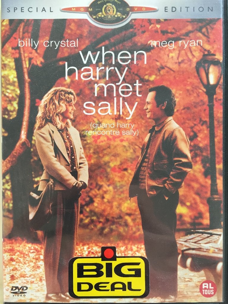 When Harry met Sally ( MGM ), Alle leeftijden, Ophalen of Verzenden, Zo goed als nieuw, Romantische komedie