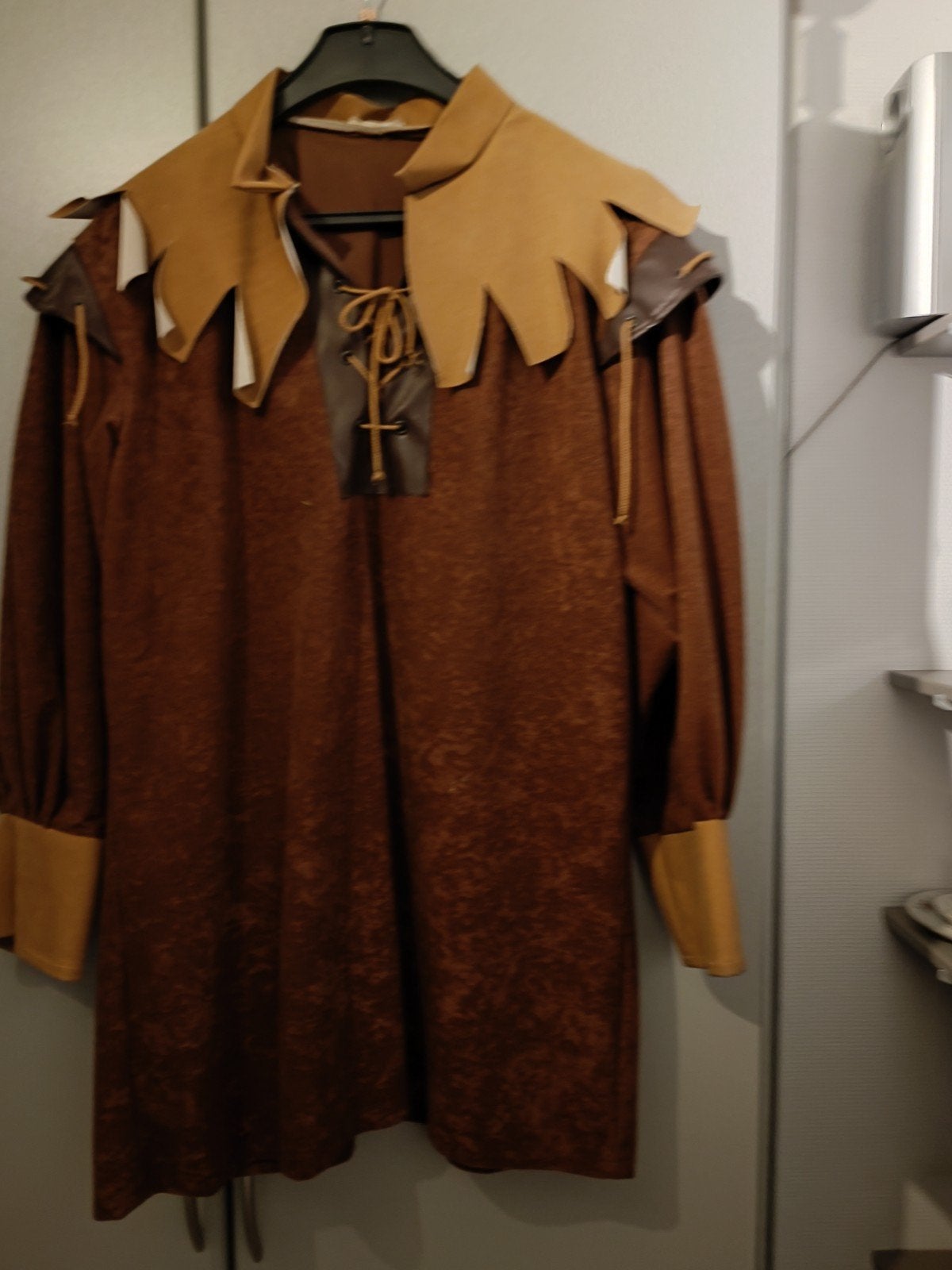 Carnaval ropenhood pak maat xl, Ophalen, Zo goed als nieuw, Maat 56/58 (XL)