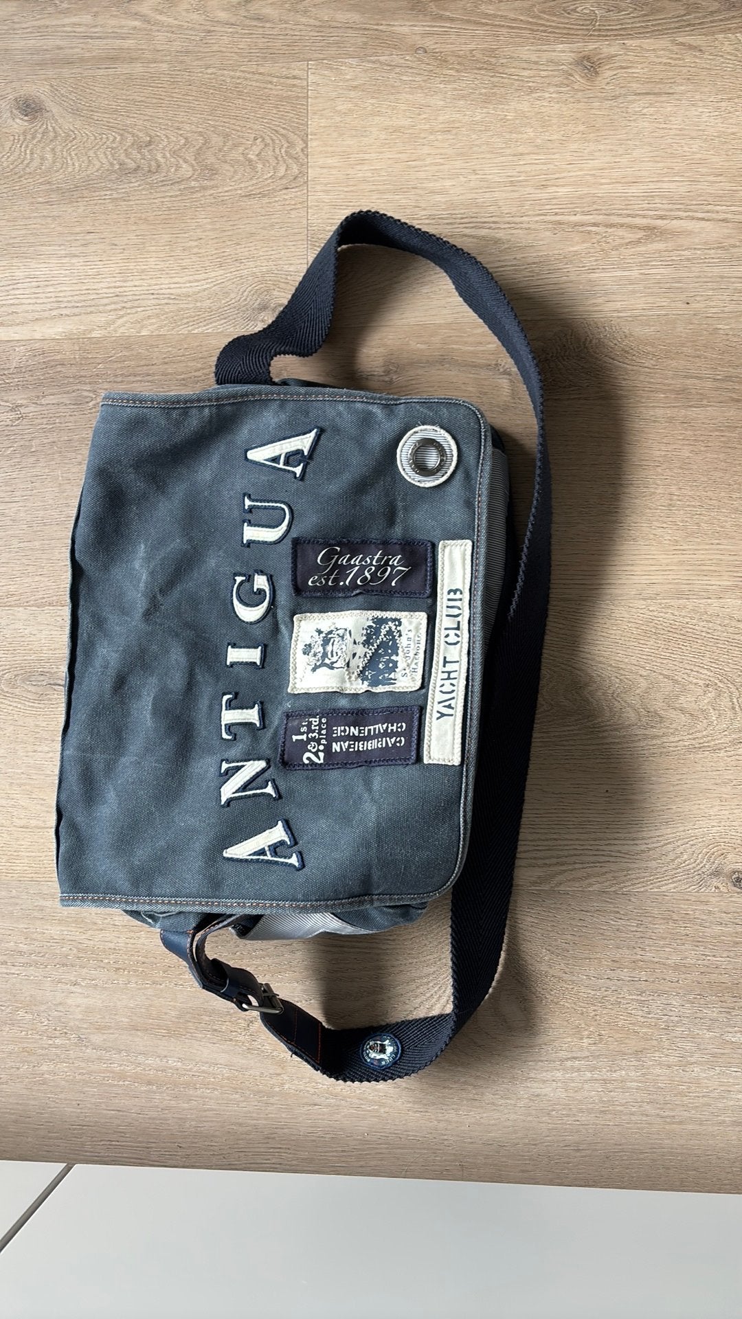 Gaastra Antigua Schoudertas, Ophalen, Gebruikt, Blauw, Overige merken