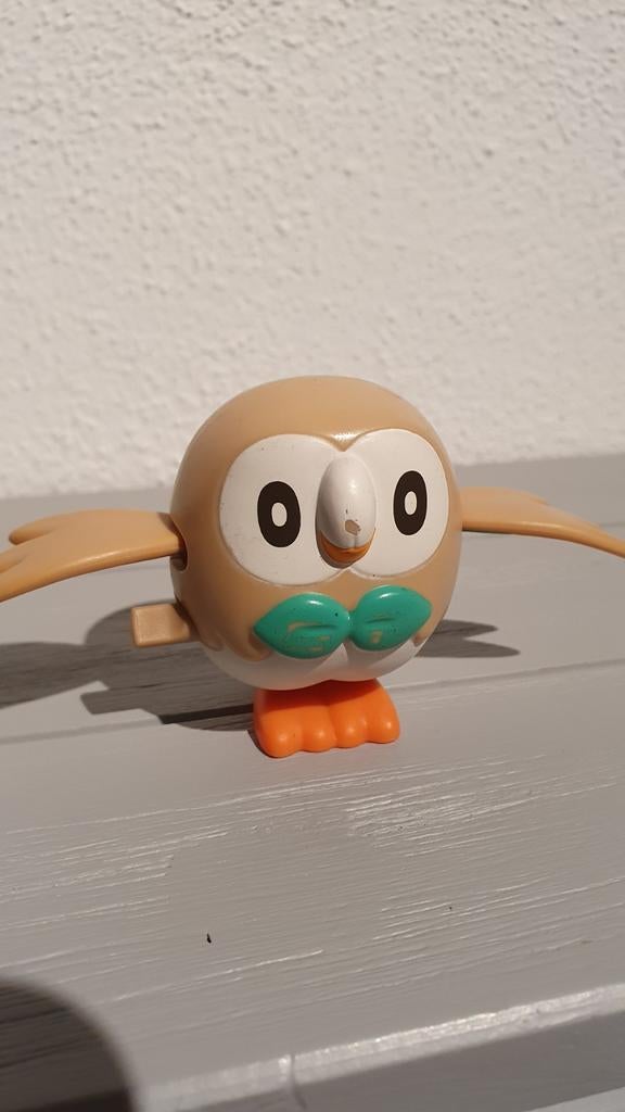 Rowlet figuur speelgoed Pokémon mcdonalds 2017, Pokemon, Verzamelen, Poppetjes en Figuurtjes, Ophalen of Verzenden