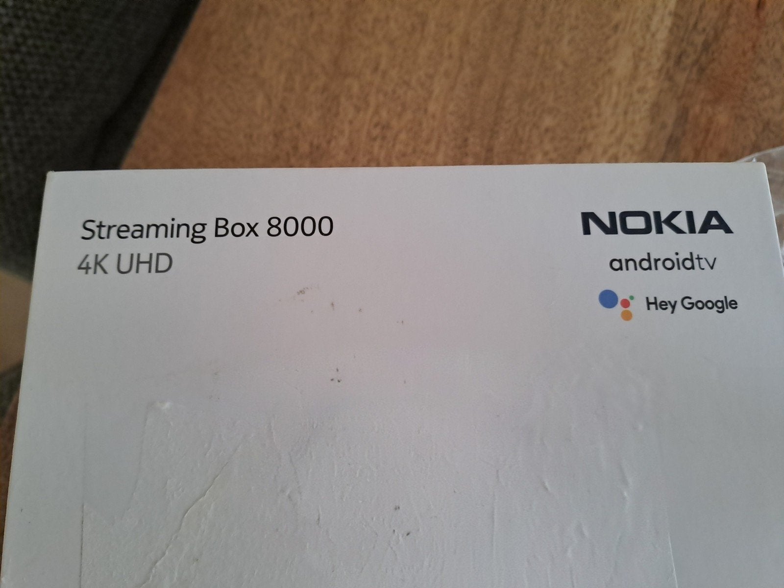 Nokia Streaming Box 8000 4K UHD Android TV, Ophalen of Verzenden, Zo goed als nieuw, HDMI, Zonder harde schijf