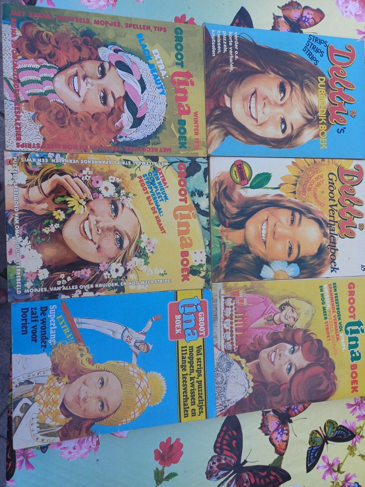 DEBBIE / TINA grote verhalenboeken, Meerdere stripboeken, Ophalen of Verzenden, Zo goed als nieuw