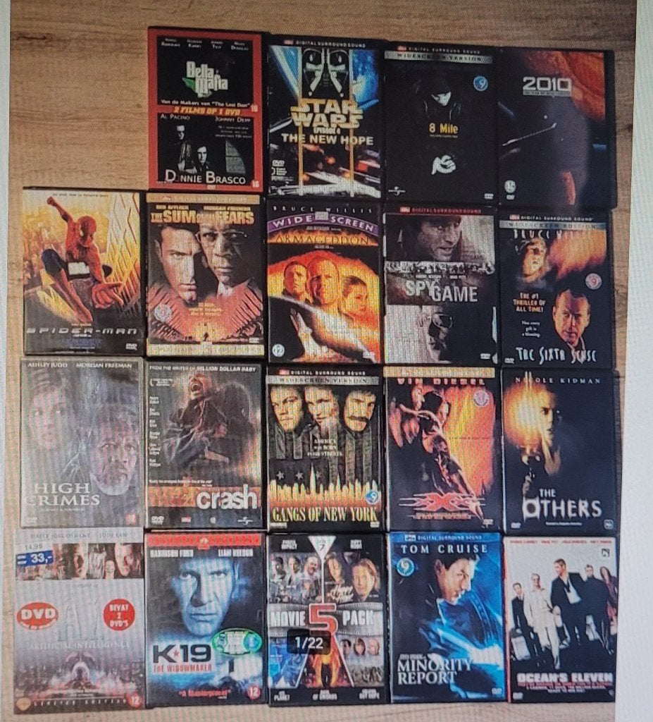 19 actie dvd Films, Vanaf 12 jaar, Ophalen of Verzenden, Zo goed als nieuw, Overige genres