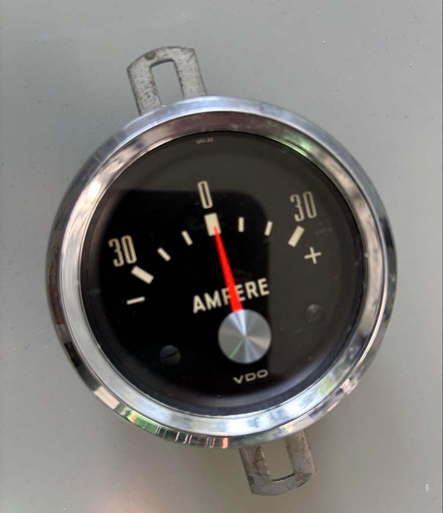 VDO Ampèremeter - Klassieke Auto Onderdeel, Ophalen of Verzenden, Gebruikt, Oldtimer onderdelen