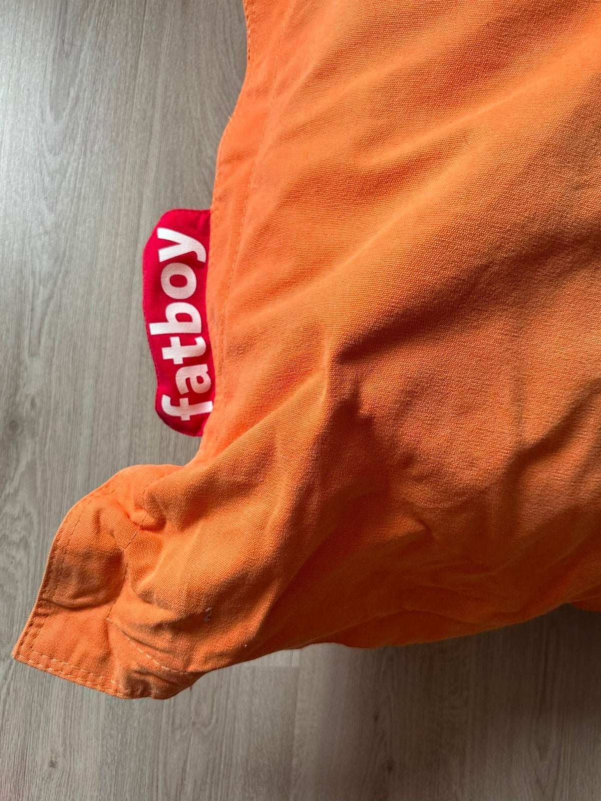 Fatboy zitzak, Huis en Inrichting, Zitzakken, Ophalen, Gebruikt, Oranje
