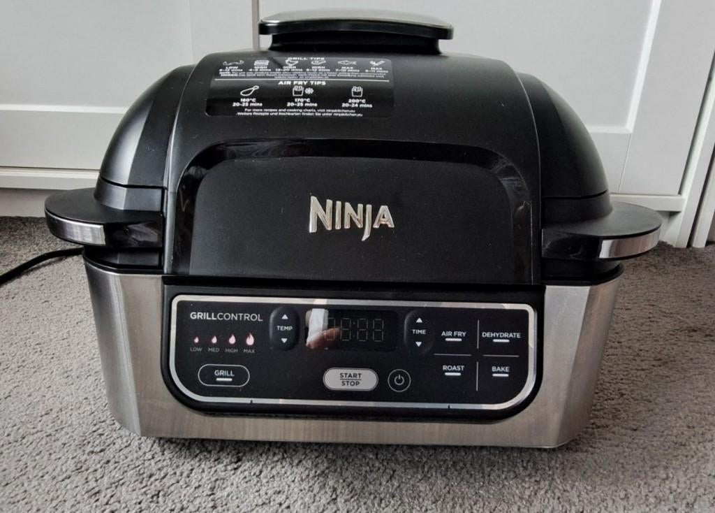 Nijna foodi grill airfryer, Witgoed en Apparatuur, Airfryers, Ophalen of Verzenden, Zo goed als nieuw, Airfryer