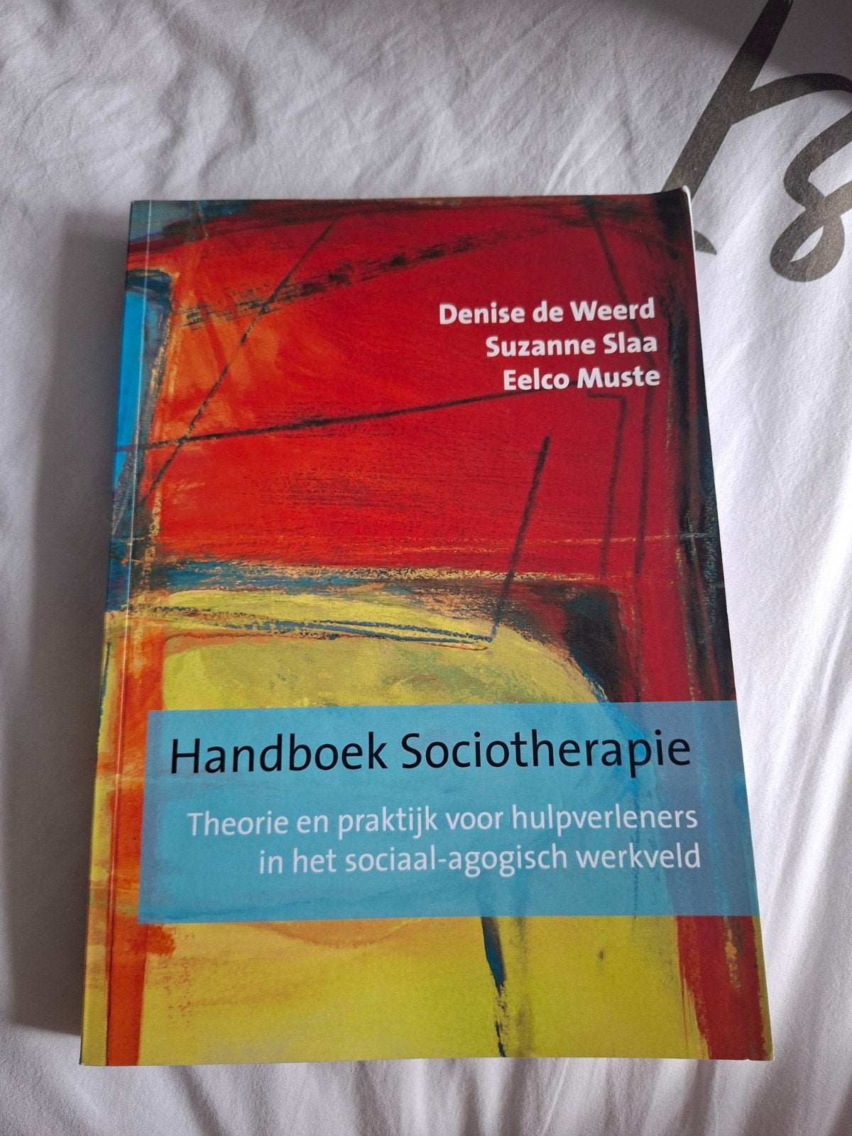 Handboek Sociotherapie: Theorie en praktijk, Boeken, Zo goed als nieuw, Gamma, Denise de Weerd, Suzanne Slaa, Eelco Muste, HBO