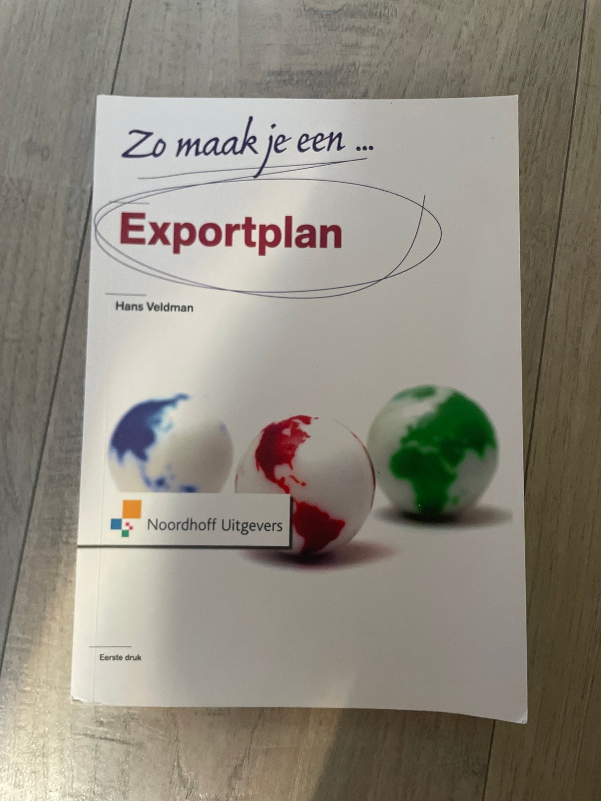 Zo maak je een Exportplan - Hans Veldman, Ophalen of Verzenden, Gamma, Zo goed als nieuw, HBO