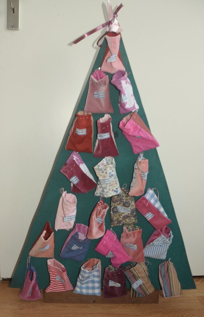 Leuke Kerstboom adventskalender kerstdecoratie, Verzenden