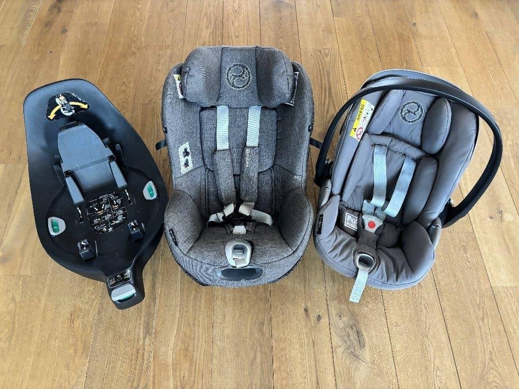 Cybex Z-Line Set – Cloud Z i-Size + Sirona Z i-Size + Base Z, Kinderen en Baby's, Autostoeltjes, Verstelbare rugleuning, Gebruikt