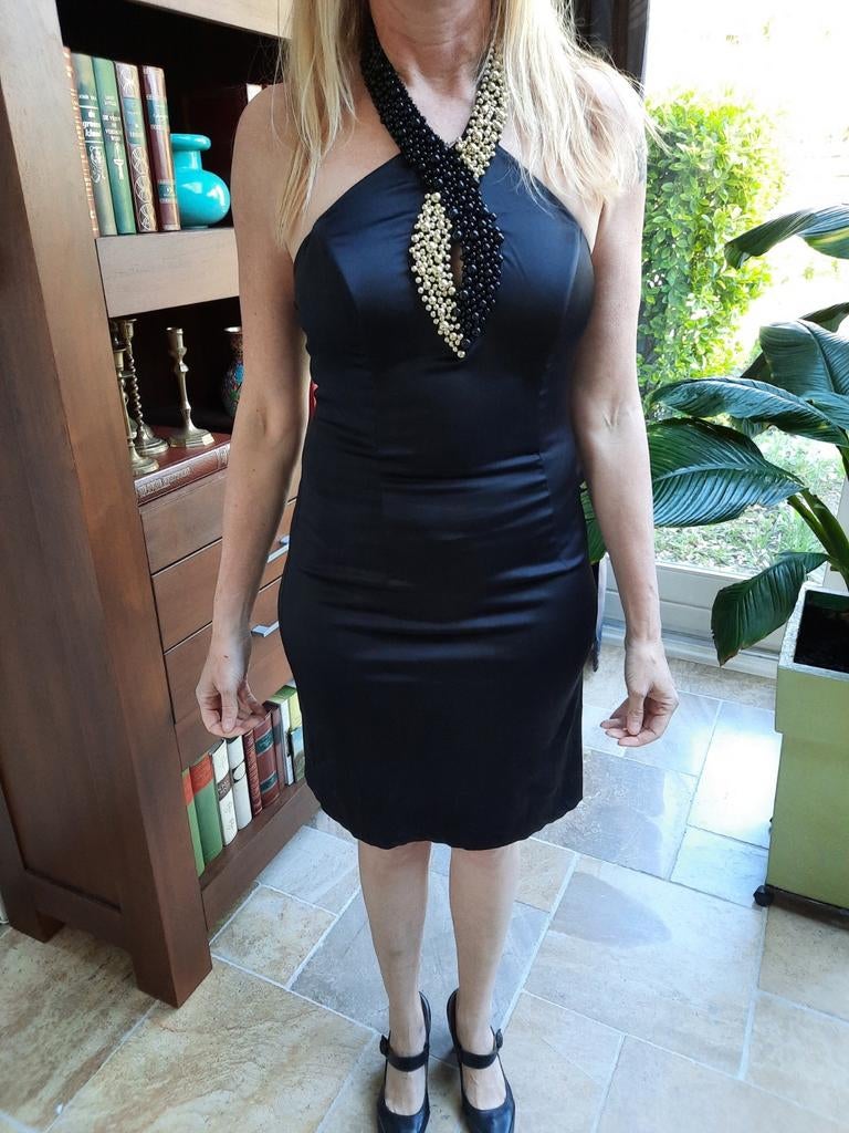 Zwarte jurk J'Adore maat 40, Kleding | Dames, Maat 38/40 (M), J'Adore, Zwart, Ophalen of Verzenden