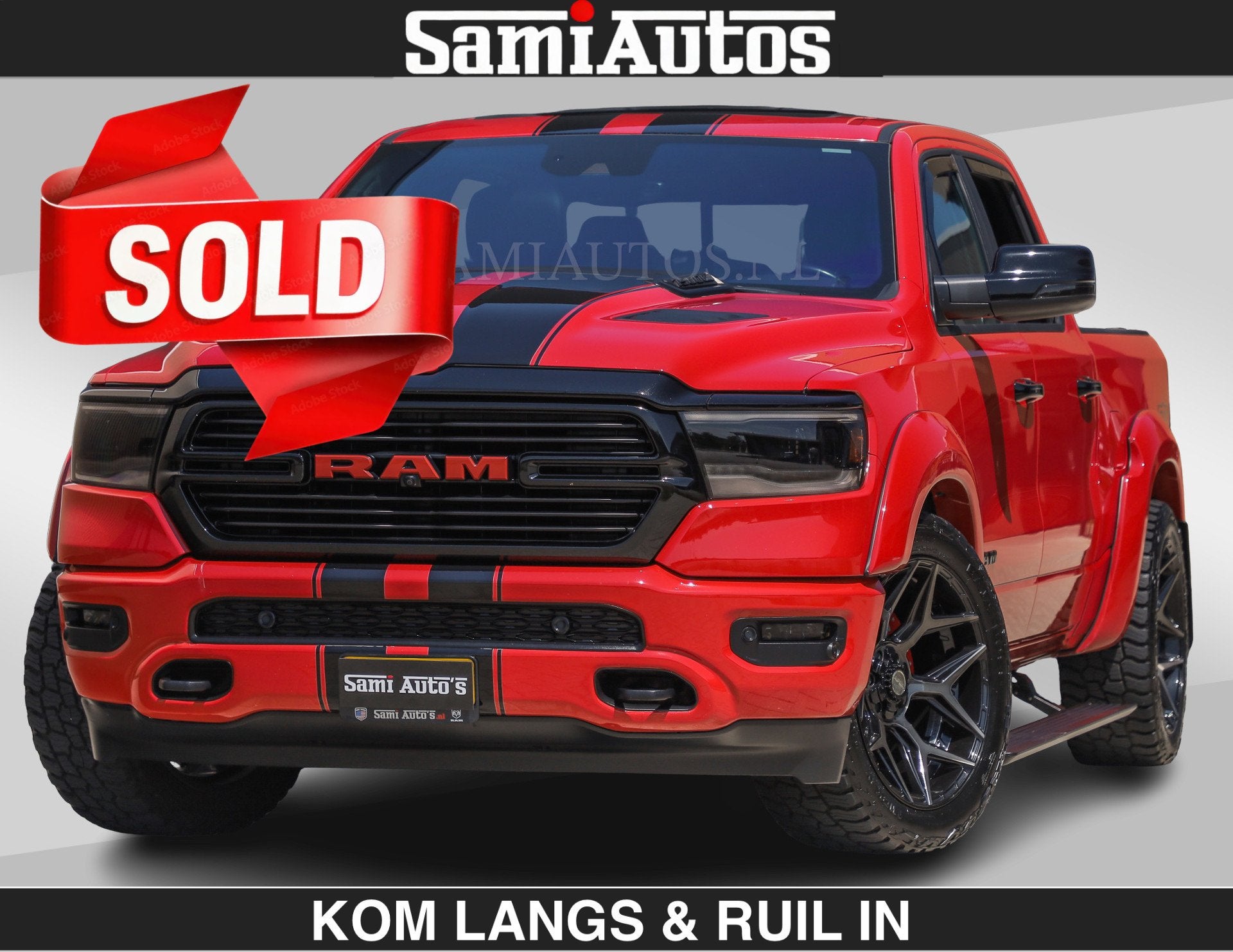 Dodge Ram GT TRX PACK BEAST | 5.7 V8 HEMI | WIDE BODY | LUCH, Gebruikt, 5654 cc, Met garantie (alle), 402 pk