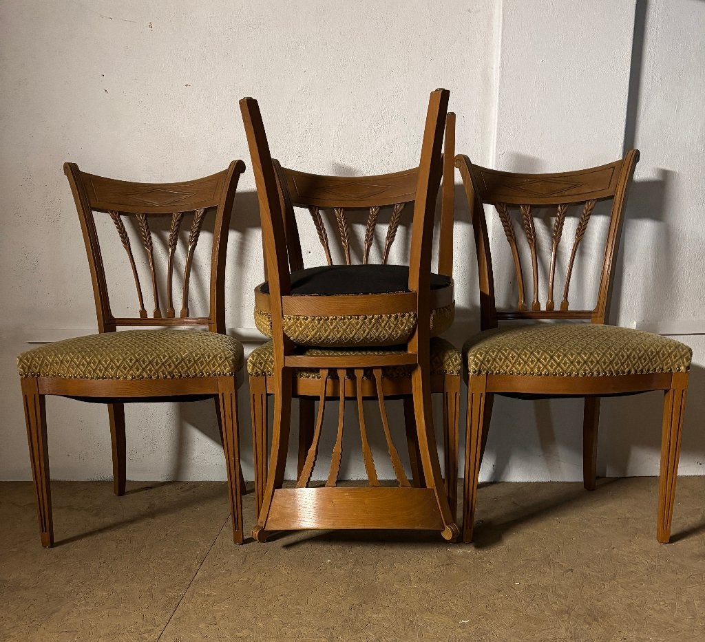 Korenaarstoelen, Ophalen
