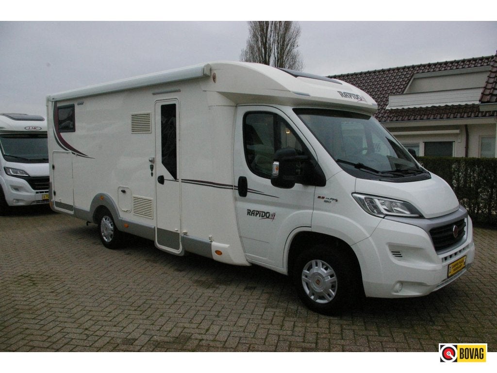 Rapido Le Randonneur 666 F ,,,,, VERKOCHT ,,,,,, Caravans en Kamperen, Ringverwarming, Fiat, Bedrijf, Rapido