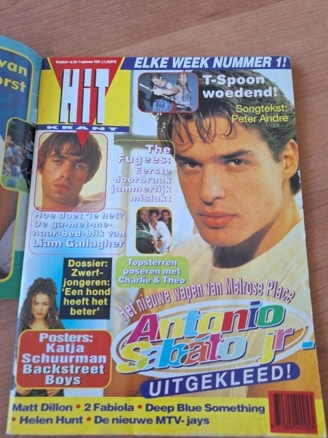 Hitkrant 1996 Backstreet Boys Michael Jackson U2 East 17, Ophalen of Verzenden, 1980 tot heden, Nederland, Tijdschrift