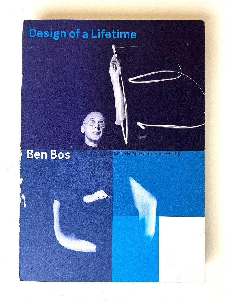 GESIGNEERD- Ben Bos - Design of a Lifetime - Total Design, Gelezen, Overige onderwerpen, Paul Hefting, Ophalen of Verzenden