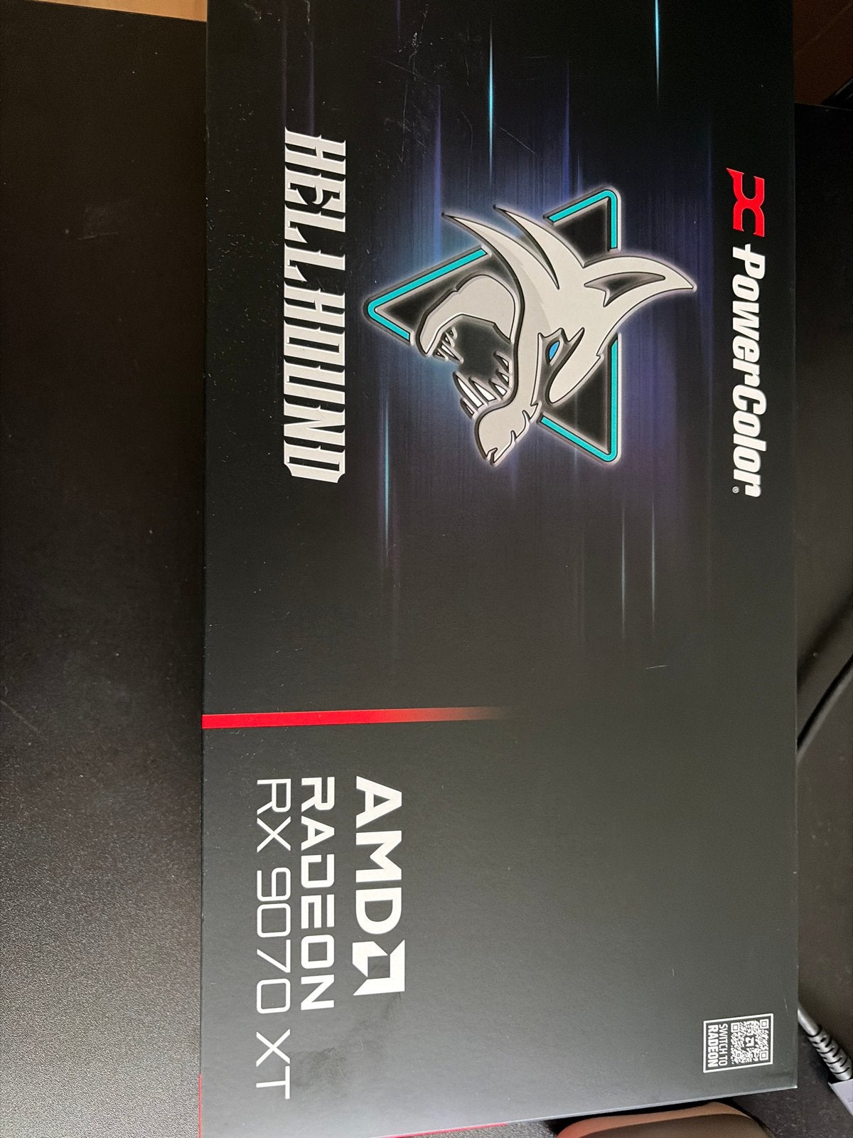 PowerColor Hellhound AMD Radeon RX 9070XT Videokaart, GDDR6, PCI-Express 4, Ophalen of Verzenden, Zo goed als nieuw