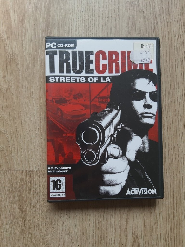 PC spel getiteld: True Crime, Streets of LA", Avontuur en Actie, 1 speler, Ophalen of Verzenden, Zo goed als nieuw