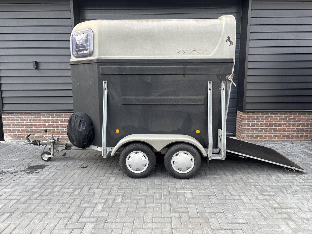 Paardenttailer ponytrailer Veetrailer aluminium bodem 2007, Gebruikt