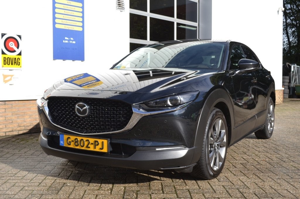 Mazda CX-30 2.0 SA-X Luxury, Auto's, Gebruikt, 4 cilinders, Zwart, 19 km/l