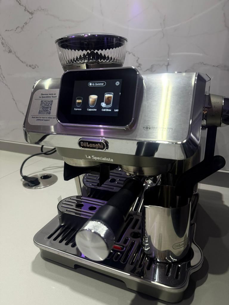De’Longhi La Specialista Touch espressomachine als nieuw!!!, Ophalen, Zo goed als nieuw, Espresso apparaat