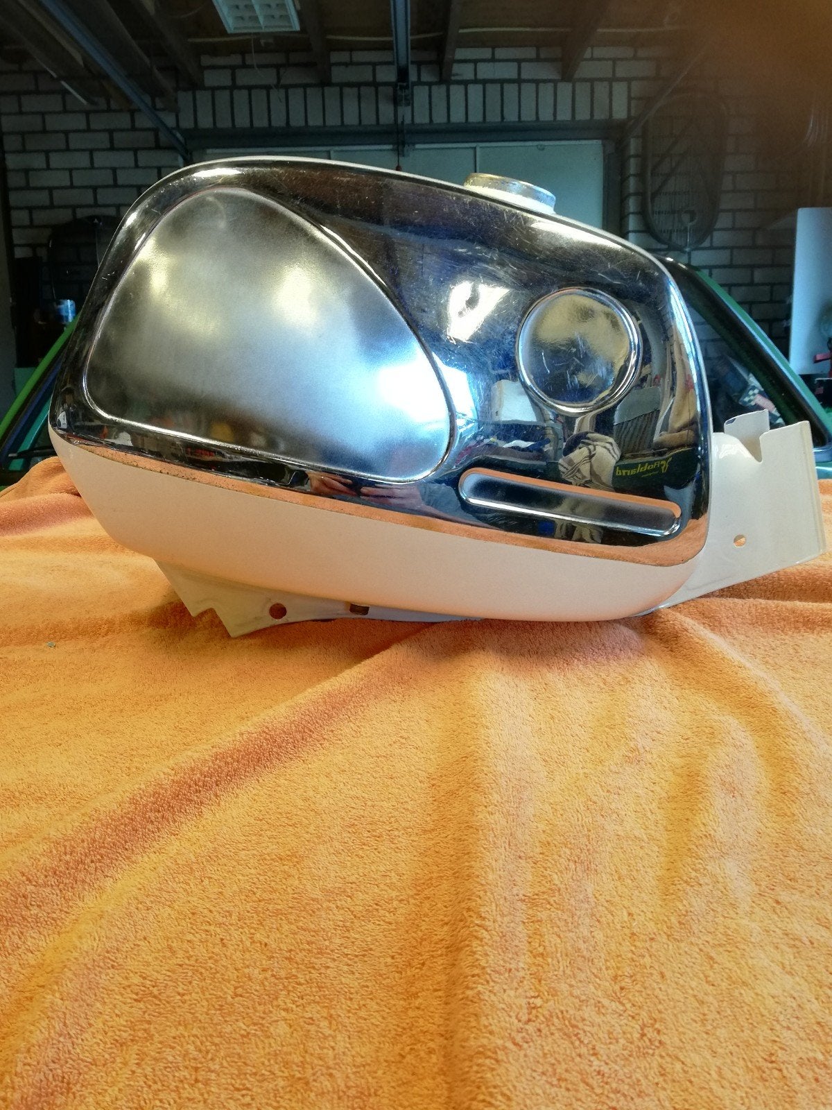Klotenstoter tank, Fietsen en Brommers, Brommeronderdelen | Zundapp, Ophalen of Verzenden, Tank