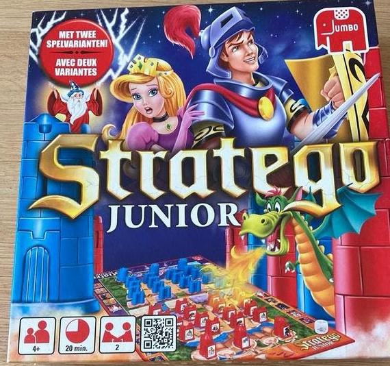 Stratego Junior Bordspel - Strategisch Plezier voor Kinderen, Een of twee spelers, Ophalen, Zo goed als nieuw