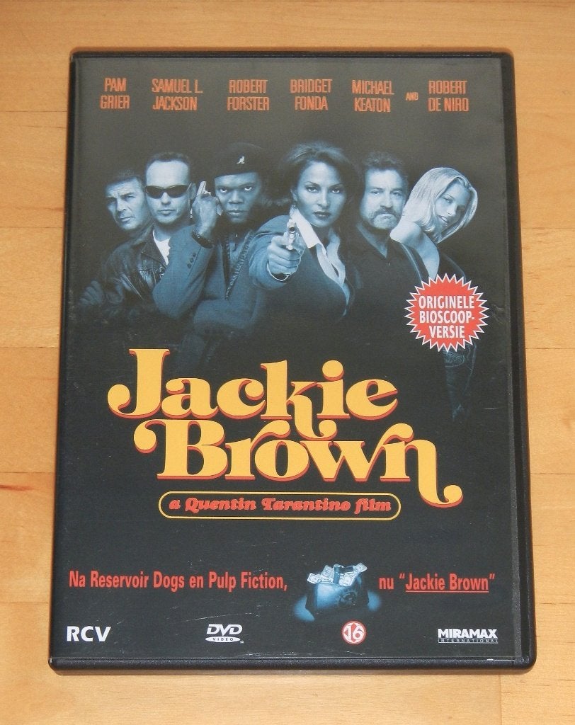 dvd - Jackie Brown, Alle leeftijden, Ophalen of Verzenden, Zo goed als nieuw, Actiethriller