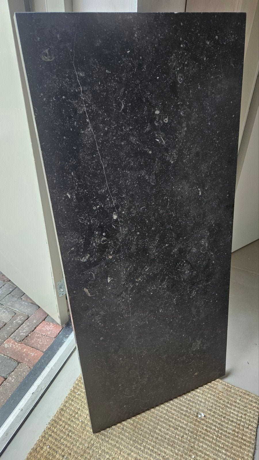Gezoete belgische hardstenen platen 1100x500x30 mm, Ophalen, Gebruikt, Overige materialen, 20 tot 50 mm