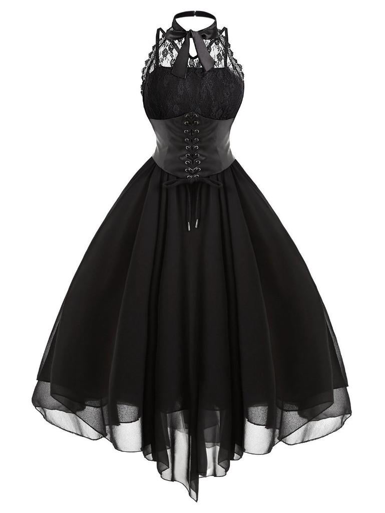 Victoriaanse korset jurk sexy punk gothic middeleeuwse, Verzenden, Nieuw, Pak of Jurk