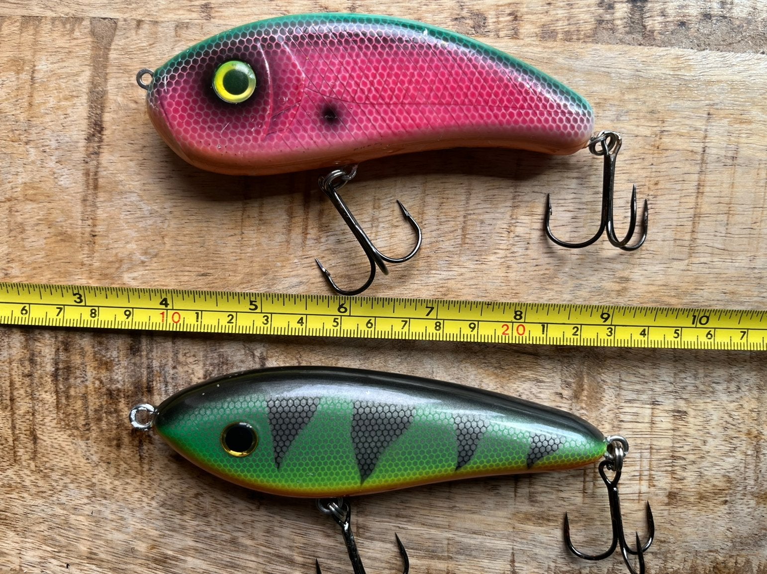 2 x Jerbait 13 cm, Ophalen of Verzenden, Zo goed als nieuw, Overige typen