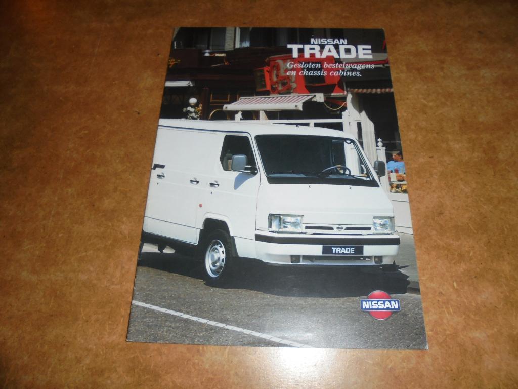 brochure Nissan Trade, Ophalen of Verzenden, Nieuw, Nissan