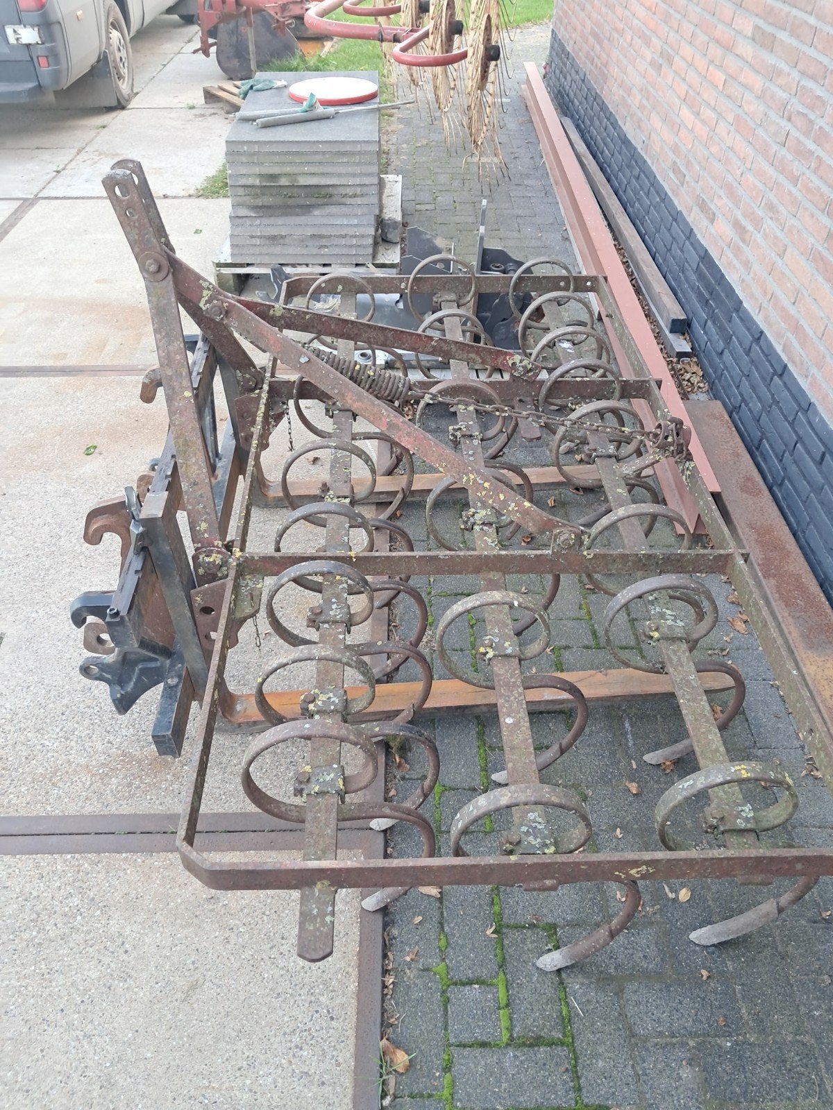 cultivator  triltand, Ophalen