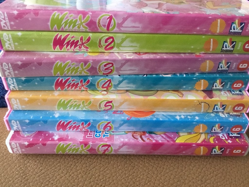7 winx dvd’s deel 1tot 7 bij nr 7 bonus dvd, Cd's en Dvd's, Ophalen, Bonusmateriaal, Alle leeftijden, Science Fiction en Fantasy