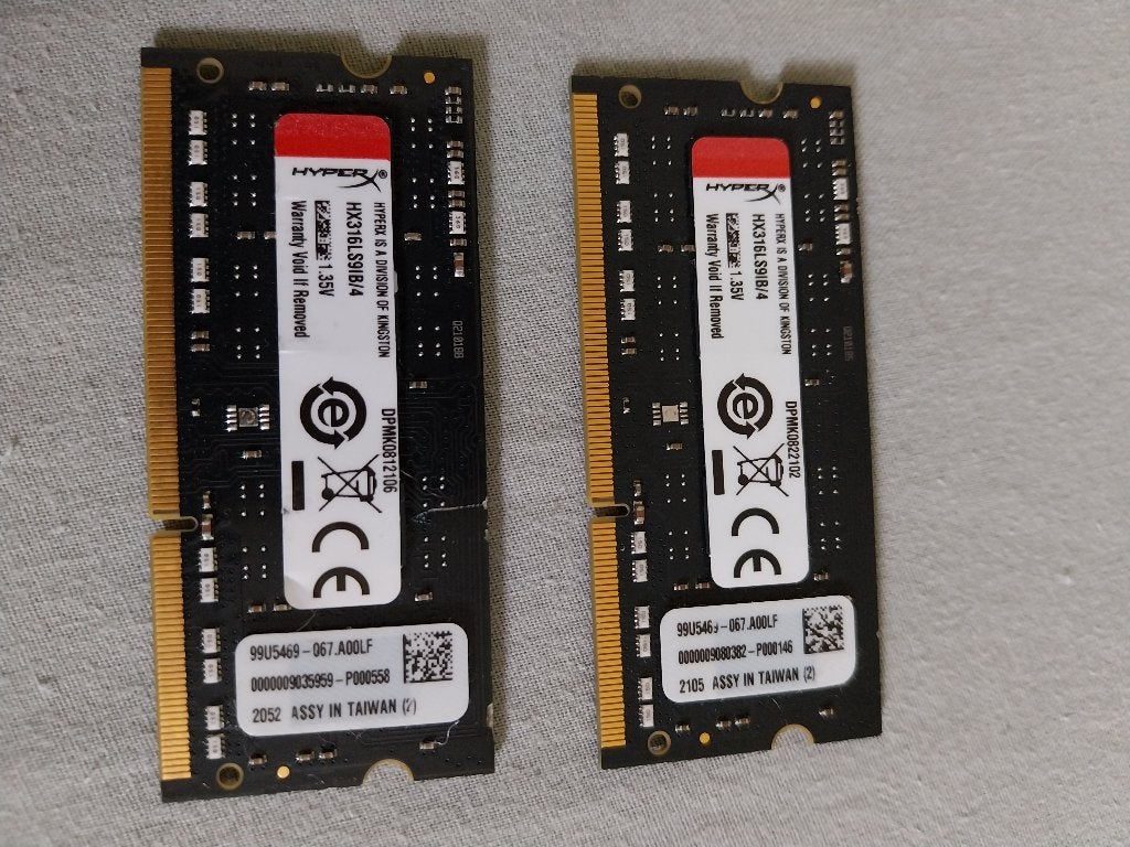 Hyperx impact ram, Computers en Software, RAM geheugen, Ophalen of Verzenden, DDR3, Laptop
