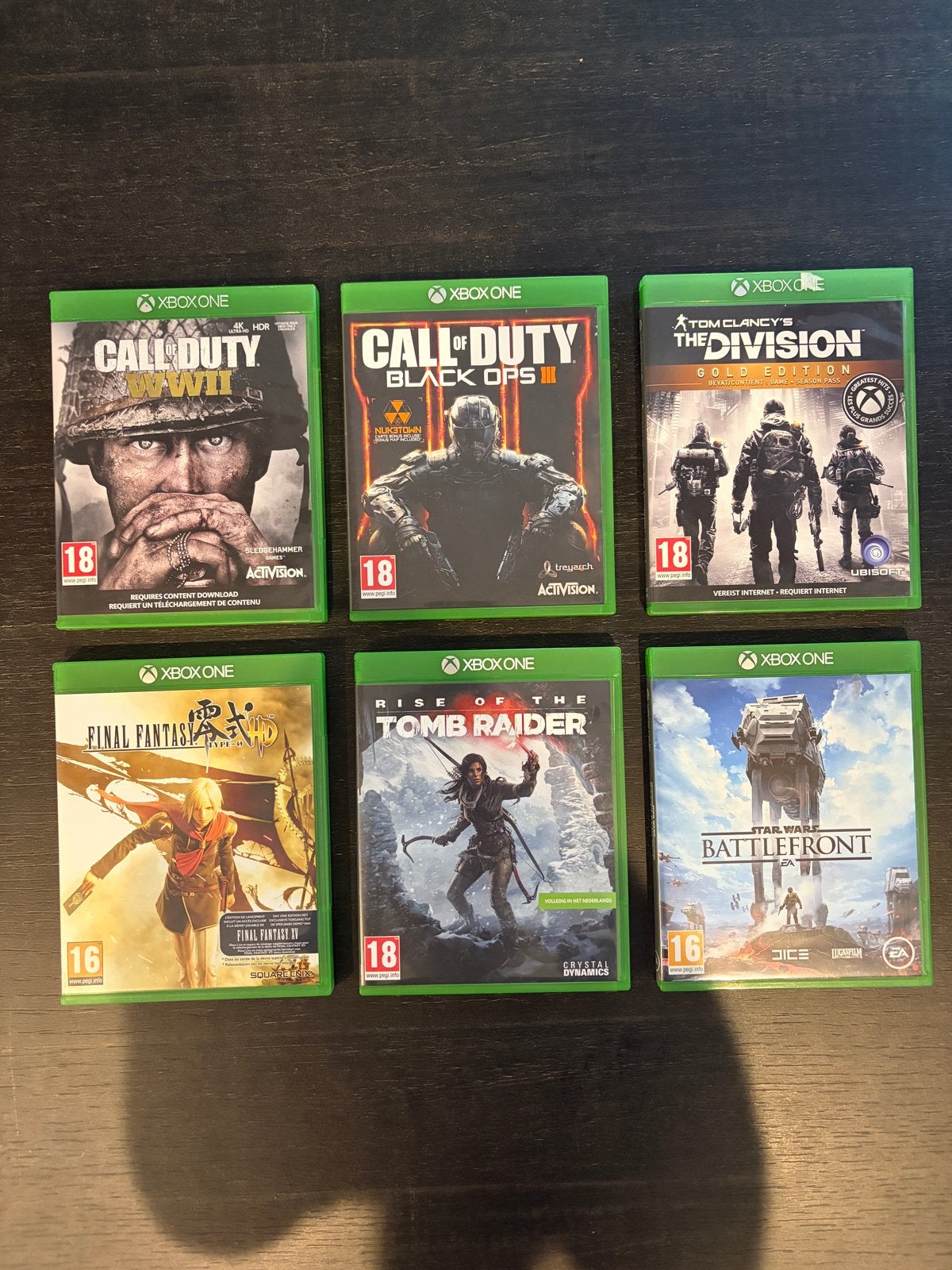 Xbox One Games: Call of Duty, Tomb Raider, Star Wars & meer, Spelcomputers en Games, Online, Gebruikt, Vanaf 18 jaar, Shooter