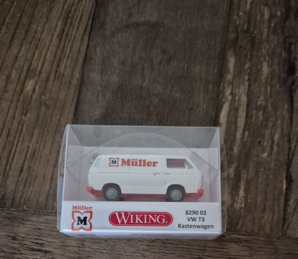 WIKING 829002 volkswagen VW T3 Kasten " Müller ", Ophalen of Verzenden, Nieuw, Auto, Wiking