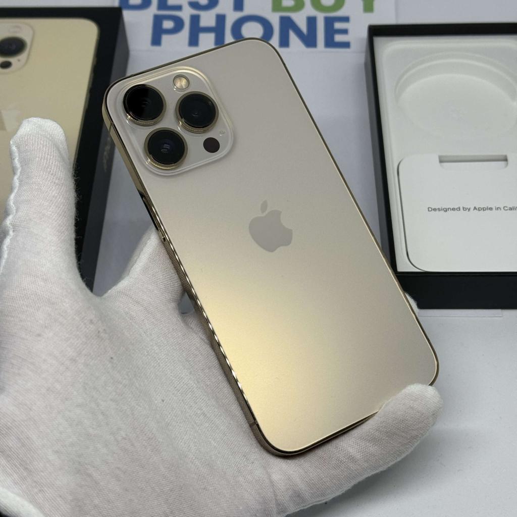 iPhone 13 Pro 256GB goud /zeer net /91% batt /garantie, 256 GB, Apple, IPhone 13 Pro, Zonder simlock