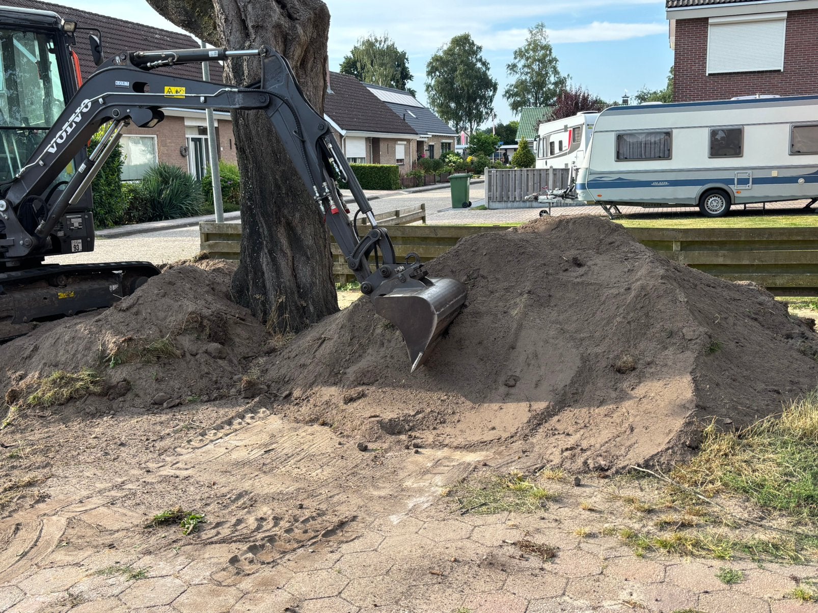 Zwarte grond, Tuin en Terras, Ophalen, Tuinaarde