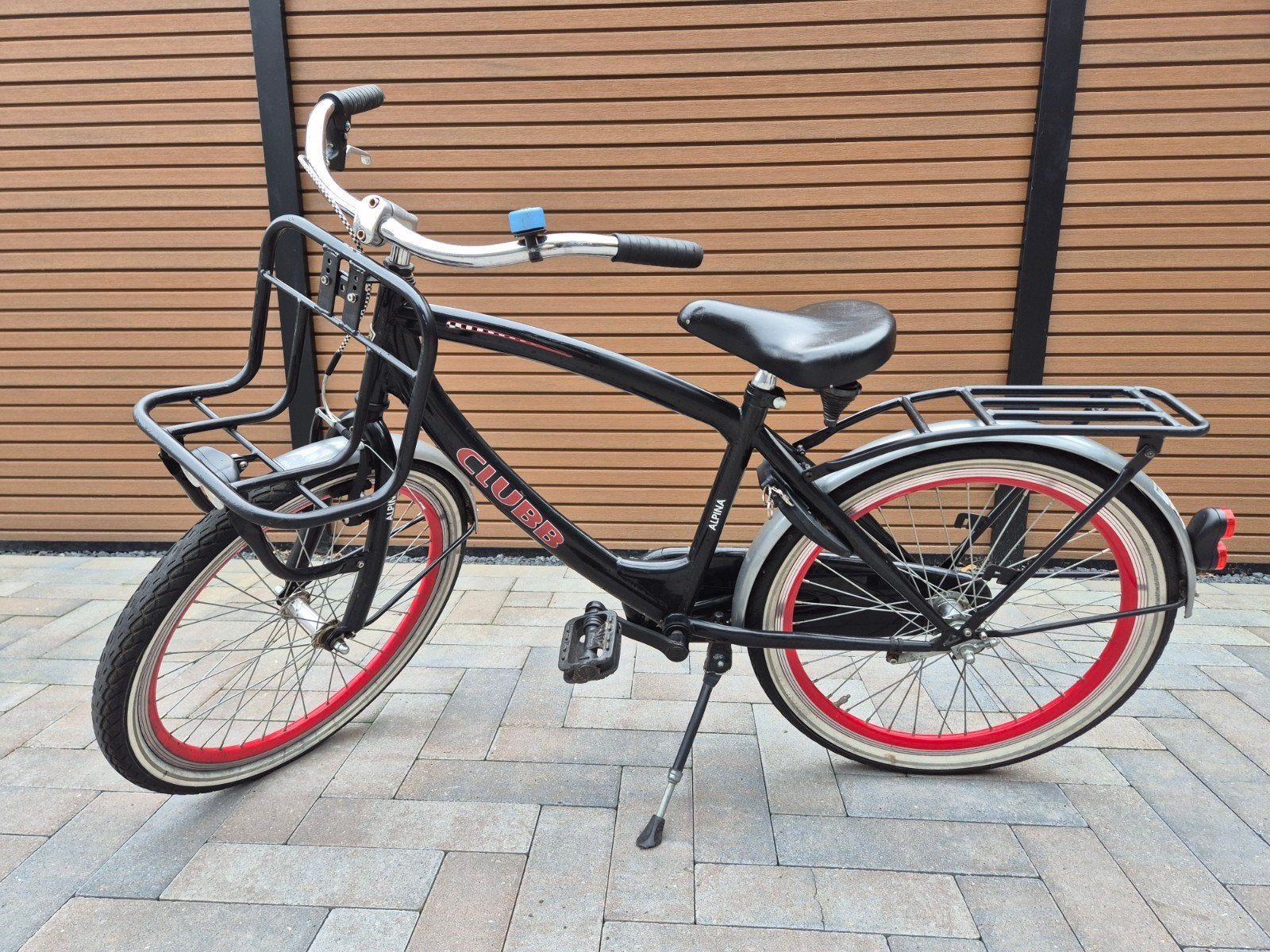 Alpina Clubb transportfiets 22 inch, Ophalen, Terugtraprem, Gebruikt, Handrem