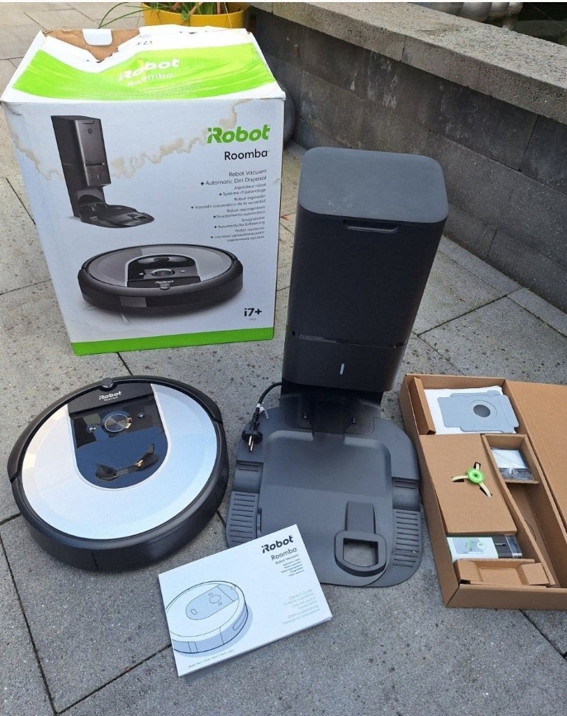 iRobot Roomba i7+ Robotstofzuiger met automatisch legen, Witgoed en Apparatuur, Stofzuigers, Ophalen, IRobot, Zo goed als nieuw
