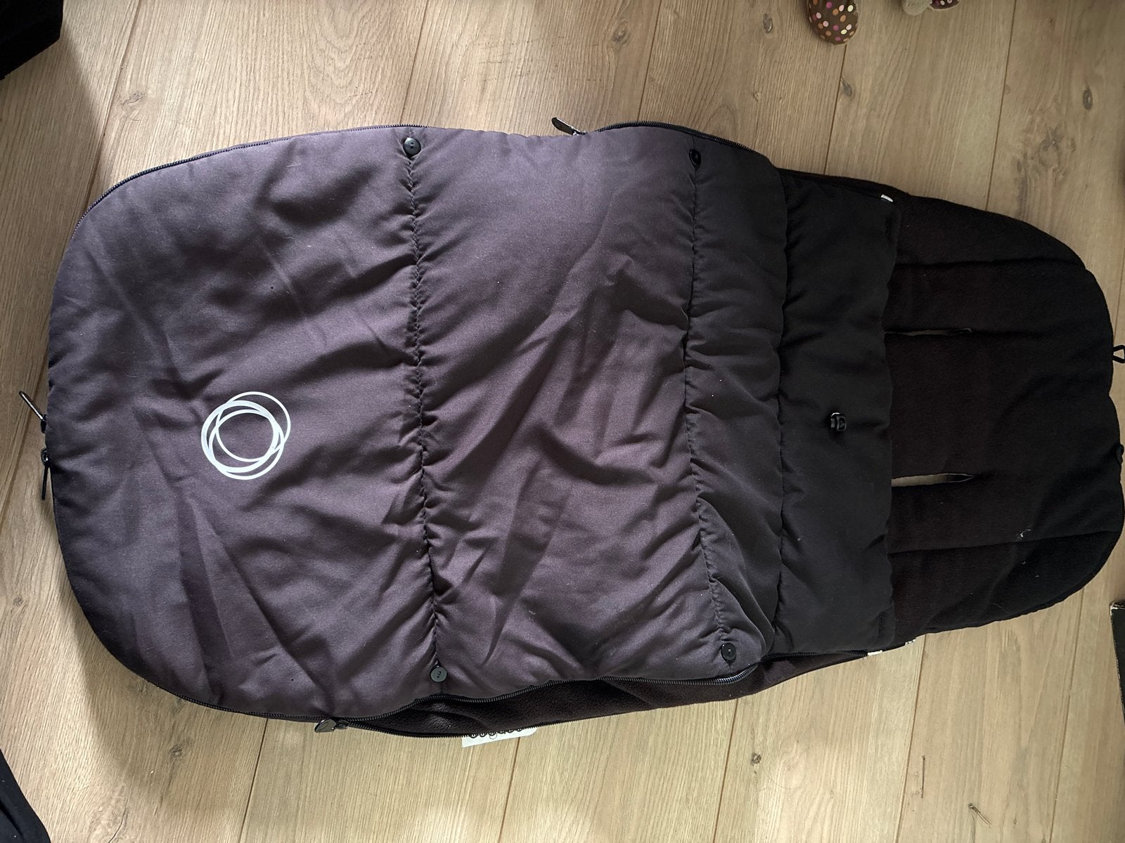 Bugaboo Voetenzak Zwart - Comfortabel en Warm, Ophalen of Verzenden, Gebruikt, Kinderwagen, Bugaboo