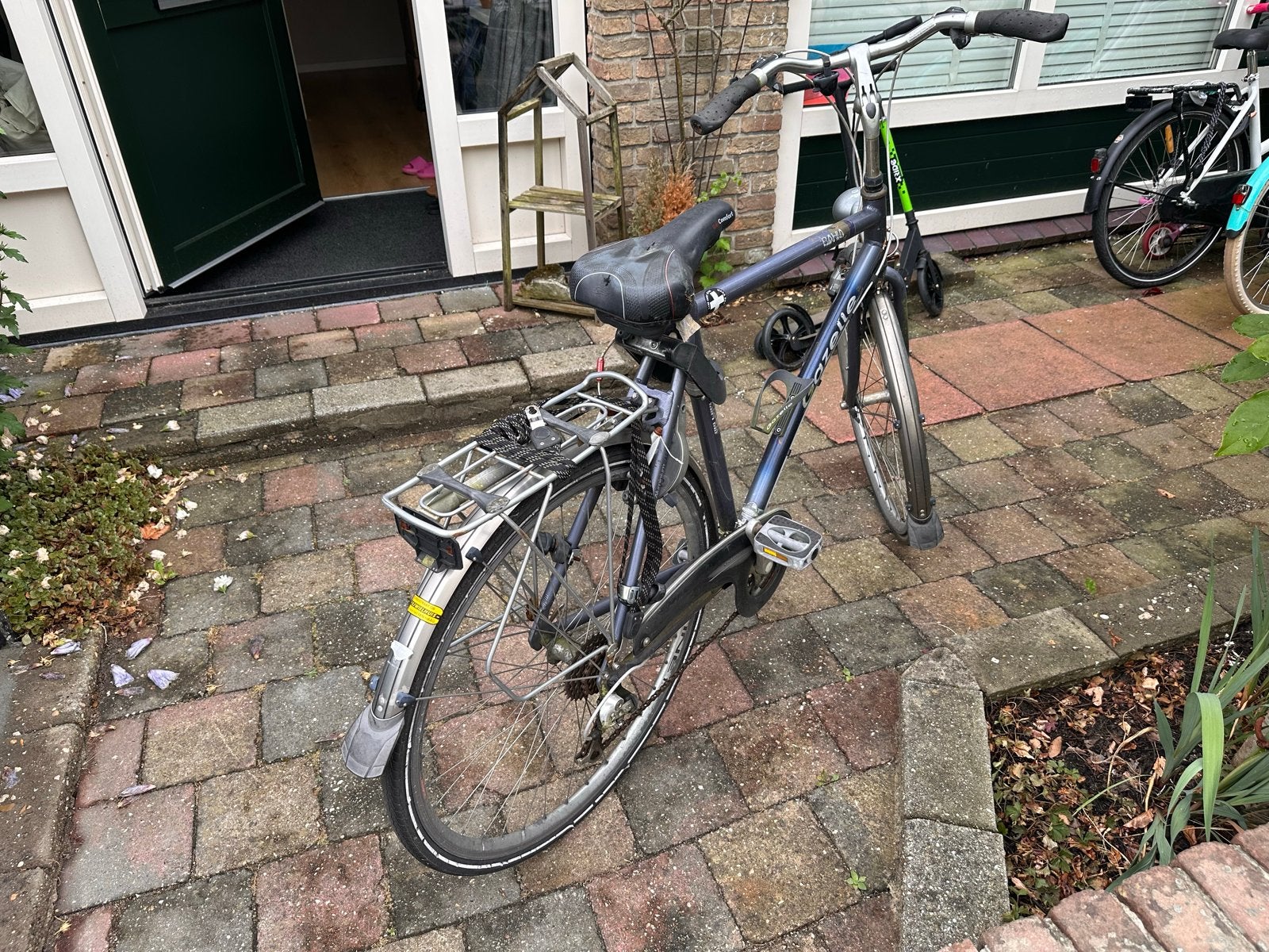 Gazelle fiets met versnellingen en bagagedrager Opknapper, Fietsen en Brommers, Ophalen, Gebruikt, Gazelle, Versnellingen