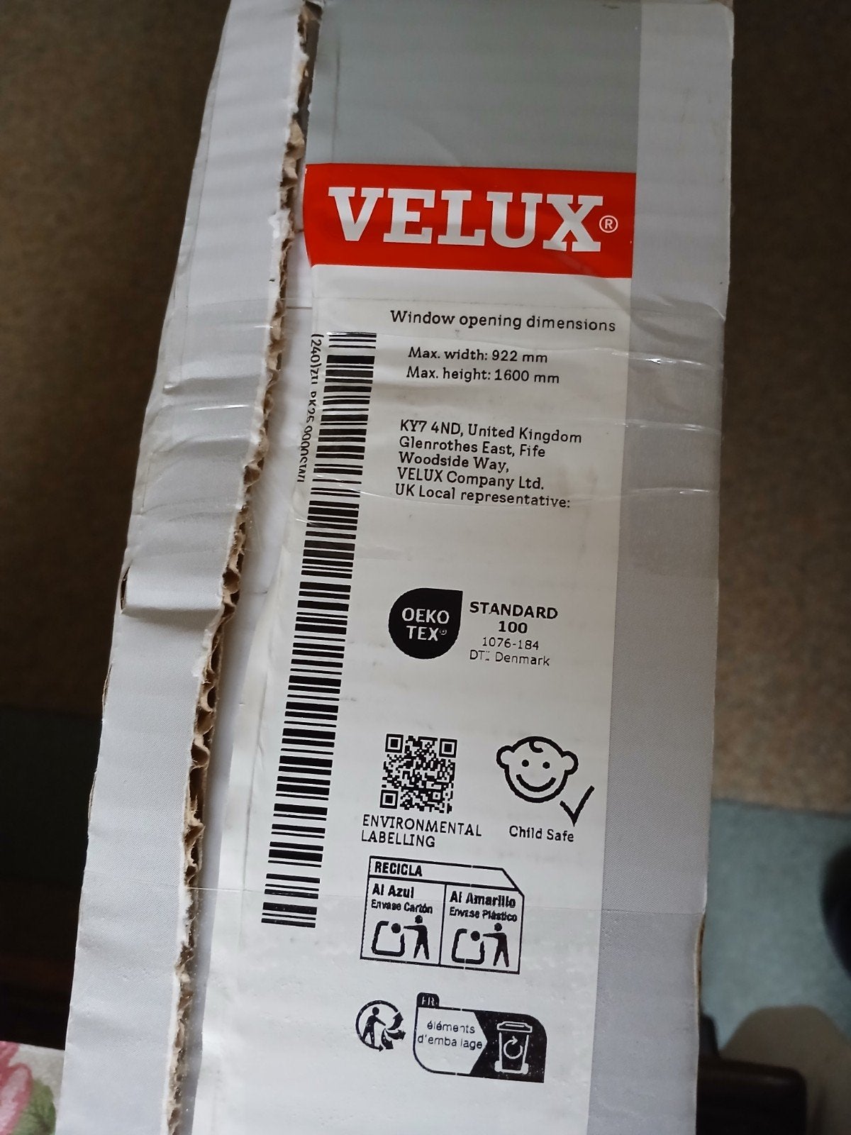 Nieuwe Velux Insectenhor PK25 voor Dakraam, 80 tot 120 cm, Nieuw, Dakraam, 160 cm of meer