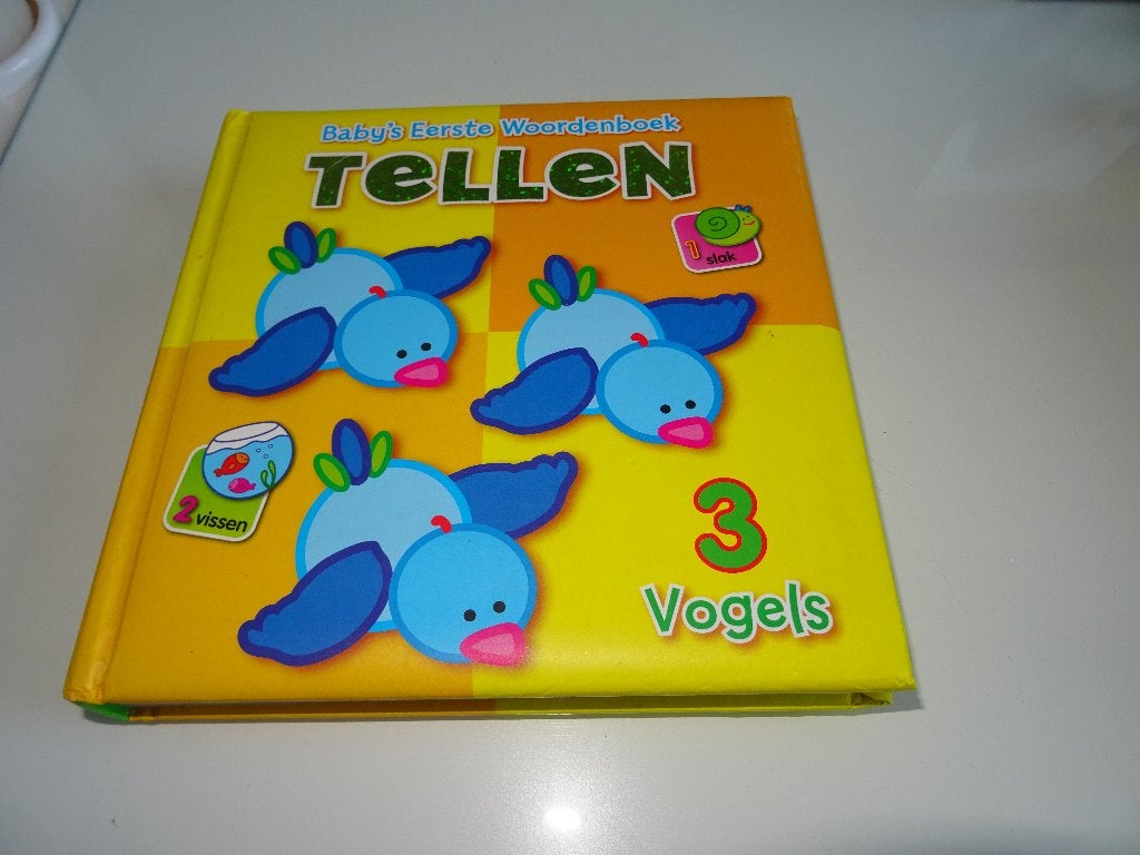 Dik KARTON BOEK - BABY - TELLEN (Nieuw), Ophalen, Nieuw, 0 tot 6 maanden
