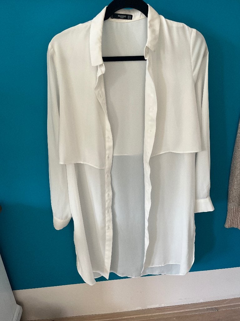 Dames blouse maat 38 - 40 maat M beige, Kleding | Dames, Blouses en Tunieken, Ophalen of Verzenden, Zo goed als nieuw, Maat 38/40 (M)