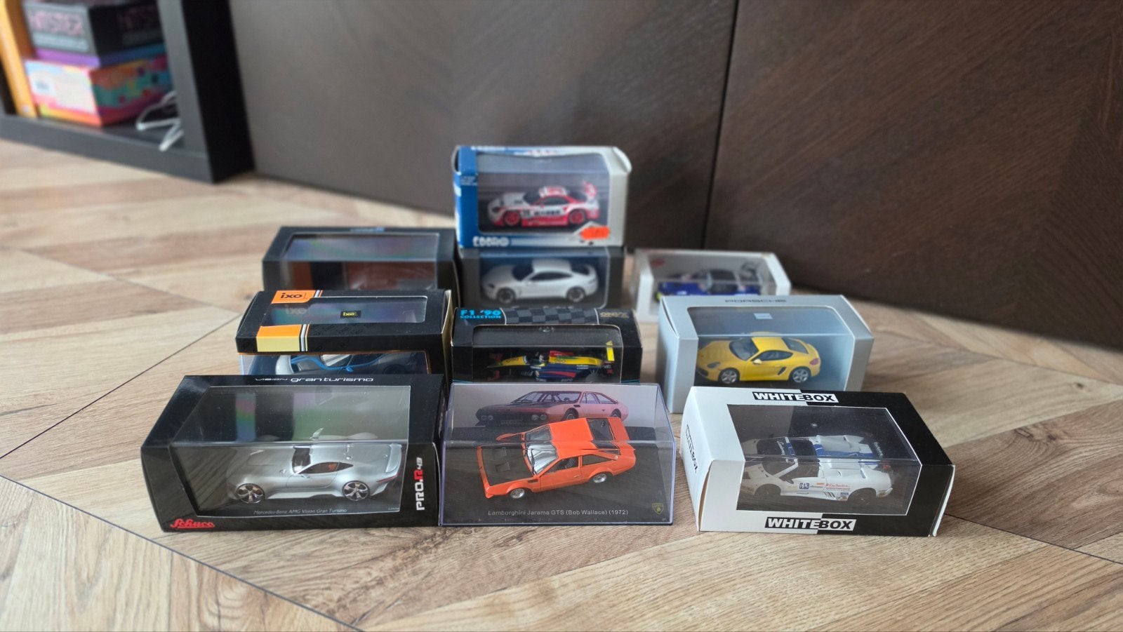 Diverse collectie modelauto's: Lamborghini, Porsche, Toyota, Ophalen of Verzenden, Zo goed als nieuw, Auto, Overige merken